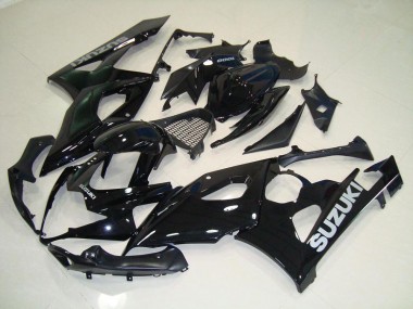 Discount 2005-2006 Glossy Black Suzuki GSXR 1000 Motorcycle Fairings Canada