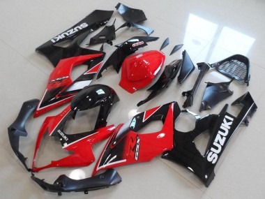Discount 2005-2006 Red Glossy Black OEM Style Suzuki GSXR 1000 Motorcycle Fairings Canada