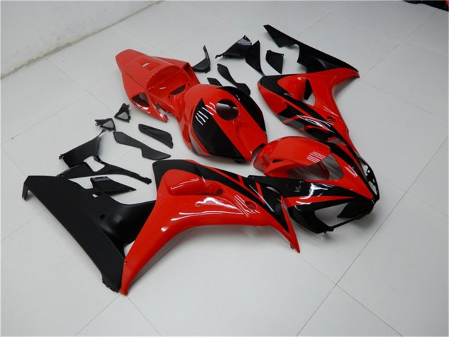 Discount 2006-2007 Red Glossy Black Honda CBR1000RR Motorcycle Fairings Kits Canada