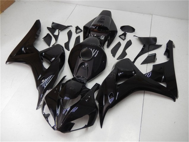 Discount 2006-2007 Glossy Black Honda CBR1000RR Motorcycle Fairings Canada