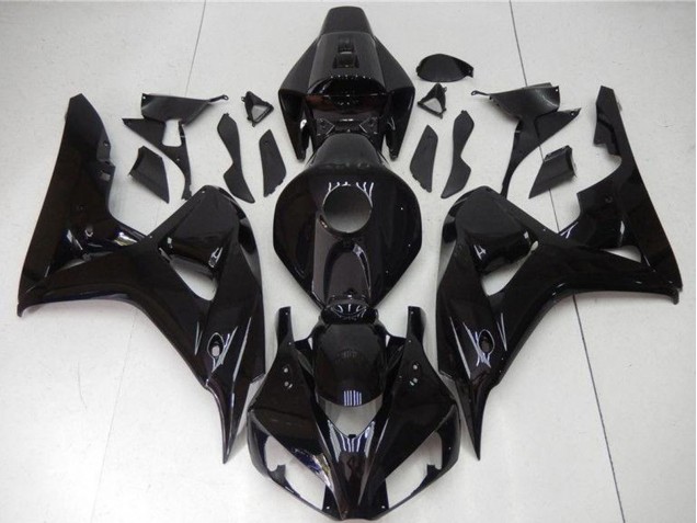 Discount 2006-2007 Glossy Black Honda CBR1000RR Motorcycle Fairings Canada
