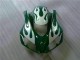 Discount 2006-2007 White Green Flame Honda CBR1000RR Motorcycle Fairings Canada