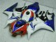 Discount 2006-2007 White Red Blue HRC Honda CBR1000RR Motorcycle Fairing Kits Canada