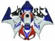 Discount 2006-2007 White Red Blue HRC Honda CBR1000RR Motorcycle Fairing Kits Canada