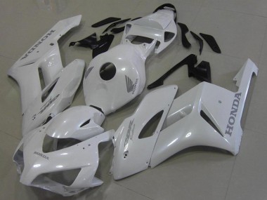 Discount 2006-2007 White with Silver Decals Honda CBR1000RR Motorcycle Fairings Canada