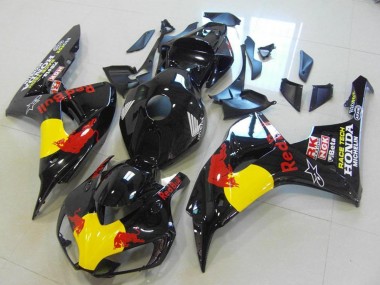 Discount 2006-2007 Glossy Black Yellow Red Bull Honda CBR1000RR Motorcycle Fairings Canada