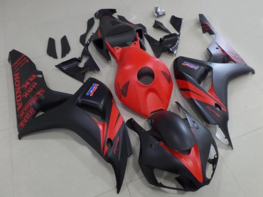 Discount 2006-2007 Red Matte Black Honda CBR1000RR Motorcycle Fairing Canada