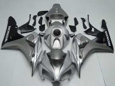 Discount 2006-2007 Silver Matte Black Honda CBR1000RR Motorcycle Fairing Canada