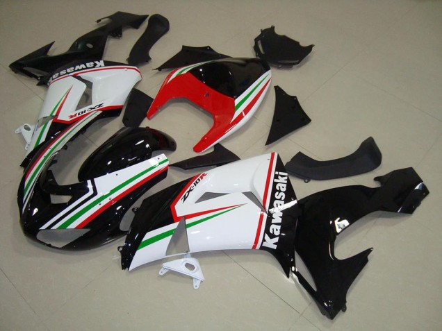 Discount 2006-2007 White Red Black Green Kawasaki ZX10R Motorcycle Fairings Canada