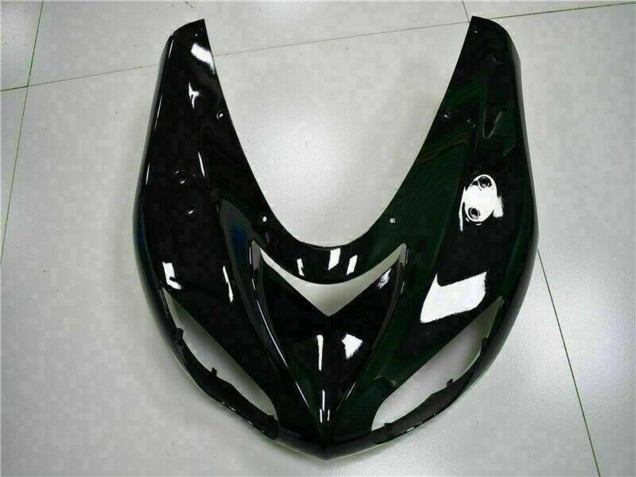 Discount 2006-2007 Glossy Black Red Flame Kawasaki ZX10R Motorcycle Fairing Kits Canada