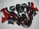 Discount 2006-2007 Glossy Black Red Flame Kawasaki ZX10R Motorcycle Fairing Canada