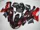 Discount 2006-2007 Glossy Black Red Flame Kawasaki ZX10R Motorcycle Fairing Canada