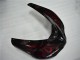 Discount 2006-2007 Glossy Black Red Flame Kawasaki ZX10R Motorcycle Fairing Canada
