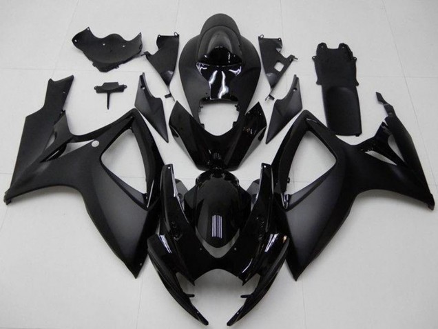 Discount 2006-2007 Matte Black Glossy Black Suzuki GSXR 600/750 Motorcycle Fairings Canada