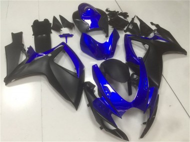 Discount 2006-2007 Blue Matte Black Suzuki GSXR 600/750 Motorcycle Fairings Canada
