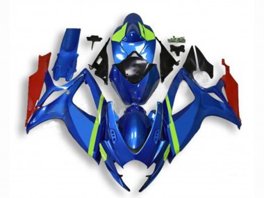 Discount 2006-2007 Blue Green Red Suzuki GSXR 600/750 Motorcycle Fairings Canada