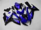 Discount 2006-2007 Blue Glossy Black Suzuki GSXR 600/750 Motorcycle Fairings Canada