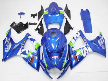 Discount 2006-2007 Blue White Green Red Suzuki GSXR 600/750 Motorcycle Fairings Canada