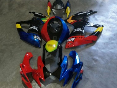 Discount 2006-2007 Red Blue Yellow Suzuki GSXR 600/750 Motorcycle Fairings Canada