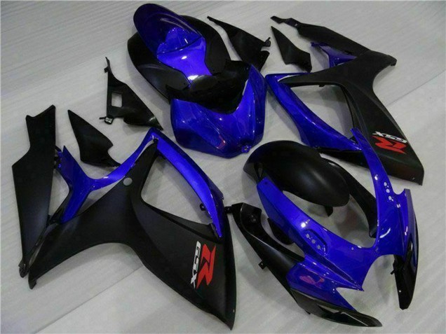 Discount 2006-2007 Blue Matte Black Red Suzuki GSXR 600/750 Motorcycle Fairings Canada