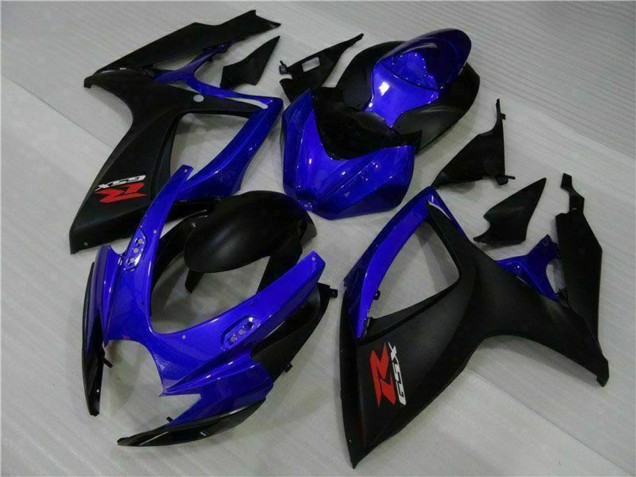 Discount 2006-2007 Blue Matte Black Red Suzuki GSXR 600/750 Motorcycle Fairings Canada