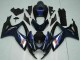Discount 2006-2007 Glossy Black Blue Suzuki GSXR 600/750 Motorcycle Fairings Canada