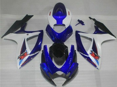 Discount 2006-2007 White Blue Black Red Suzuki GSXR 600/750 Motorcycle Fairings Canada