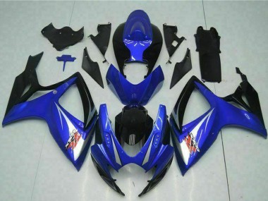 Discount 2006-2007 Blue White Glossy Black Red Suzuki GSXR 600/750 Motorcycle Fairings Canada