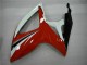 Discount 2006-2007 White Red Glossy Black Stripe Suzuki GSXR 600/750 Motorcycle Fairings Canada