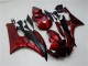 Discount 2006-2007 Red Matte Black Yamaha YZF R6 Motorcycle Fairing Kits Canada