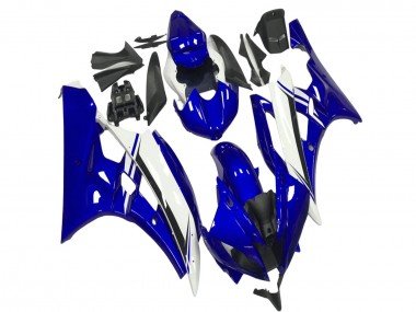 Discount 2006-2007 Blue White Black Yamaha YZF R6 Motorcycle Fairings Canada