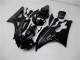 Discount 2006-2007 Glossy Black Matte Black Yamaha YZF R6 Motorcycle Fairing Kits Canada