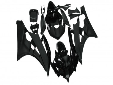 Discount 2006-2007 Glossy Black Matte Black Yamaha YZF R6 Motorcycle Fairing Canada