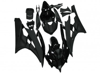 Discount 2006-2007 Glossy Black Matte Black Yamaha YZF R6 Motorcycle Fairing Canada