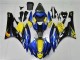 Discount 2006-2007 Blue Yellow Glossy Black Shark Yamaha YZF R6 Motorcycle Fairings Canada