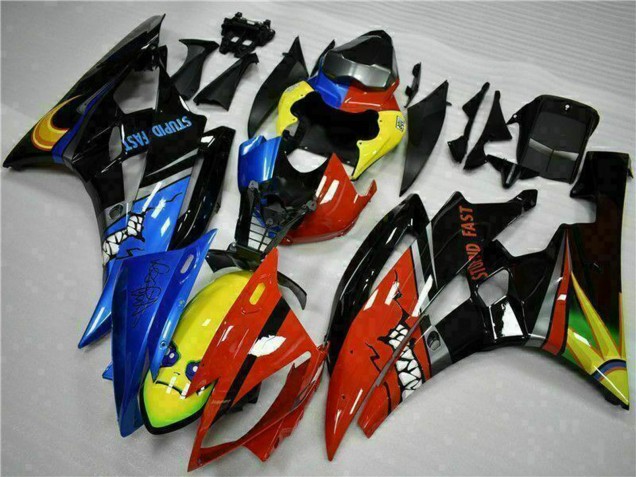 Discount 2006-2007 Yellow Blue Red Glossy Black Shark Yamaha YZF R6 Motorcycle Fairings Canada