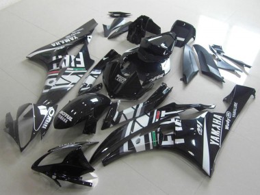 Discount 2006-2007 White Glossy Black Green Red Fiat Yamalube Motul Yamaha YZF R6 Motorcycle Fairings Canada