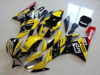 Discount 2006-2007 Yellow Glossy Black Red Green Motul Monster Yamaha YZF R6 Motorcycle Fairings Canada