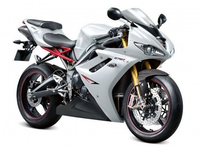 Discount 2006-2008 White Triumph Daytona 675 Triple Motorcycle Fairing Canada
