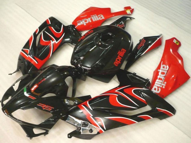 Discount 2006-2011 Black Red Aprilia RS125 Motorcycle Fairings Canada