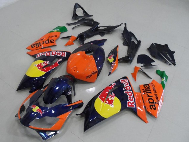 Discount 2006-2011 Orange Red Yellow Dark Blue Red Bull Aprilia RS125 Motorcycle Fairings Canada
