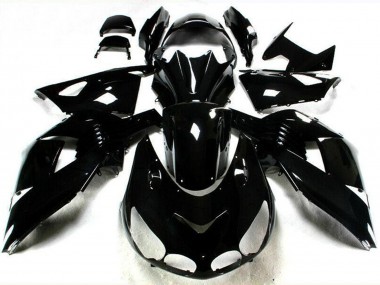 Discount 2006-2011 Glossy Black Kawasaki ZX14R ZZR1400 Motorcycle Fairings Canada