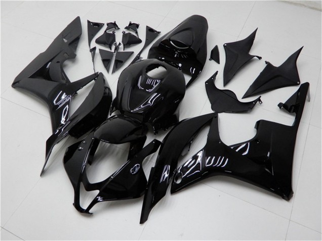 Discount 2007-2008 Glossy Black Honda CBR600RR Motorcycle Fairings Canada