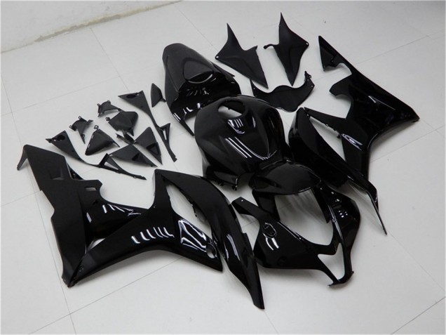 Discount 2007-2008 Glossy Black Honda CBR600RR Motorcycle Fairings Canada