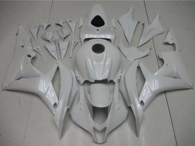 Discount 2007-2008 Pearl White Honda CBR600RR Motorcycle Fairings Canada
