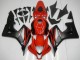 Discount 2007-2008 Red Matte Black with Decals Honda CBR600RR Motorcycle Fairings Canada