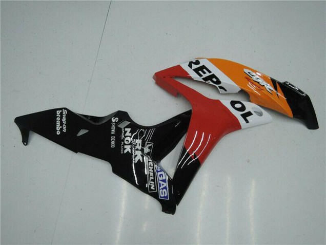 Discount 2007-2008 Orange White Red Glossy Black Repsol Honda CBR600RR Bike Fairings Canada