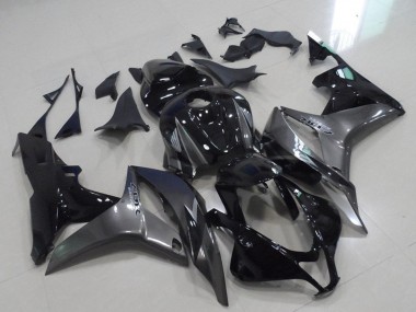 Discount 2007-2008 Grey Glossy Black Honda CBR600RR Motorcycle Fairings Canada