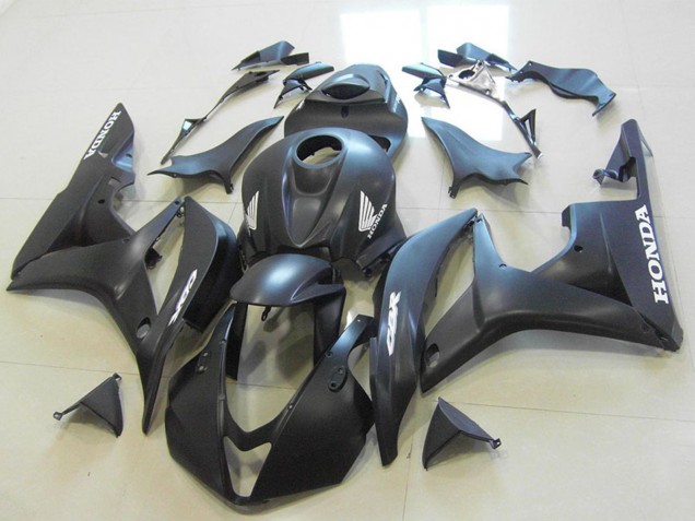 Discount 2007-2008 Matte Black Honda CBR600RR Motorcycle Fairings Canada
