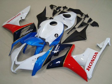 Discount 2007-2008 White Blue Red Glossy Black Honda CBR600RR Motorcycle Fairing Canada